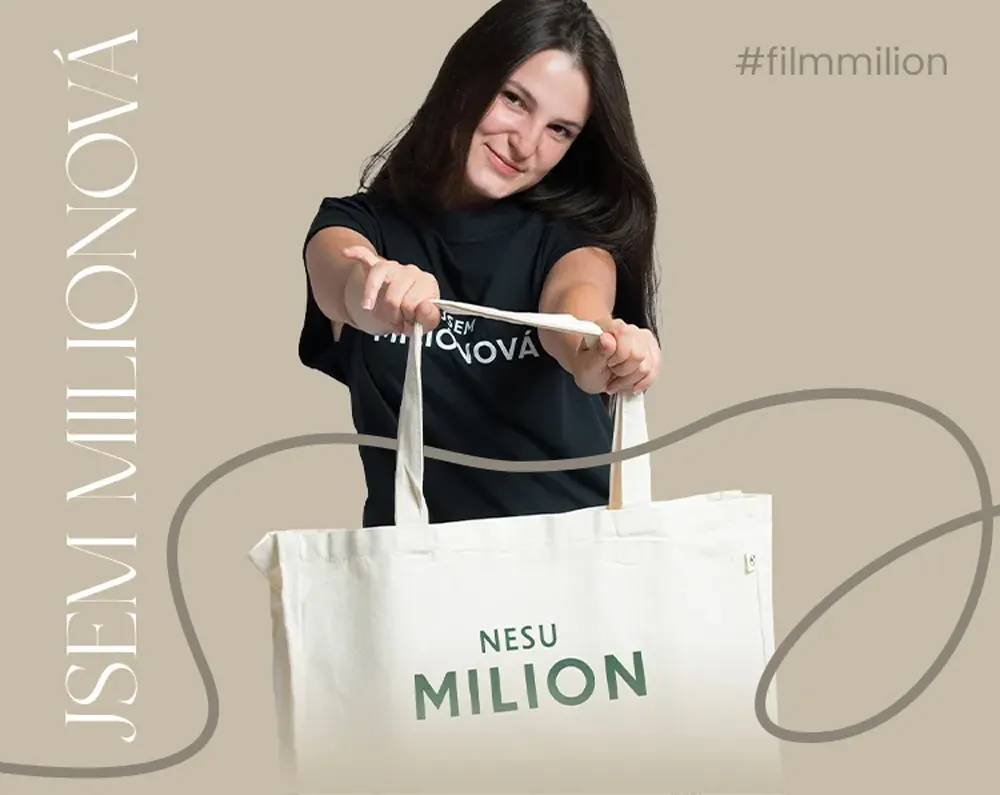 Merch k novému rodinnému filmu MILION